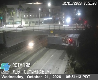 10 · Olympic Blvd traffic camera